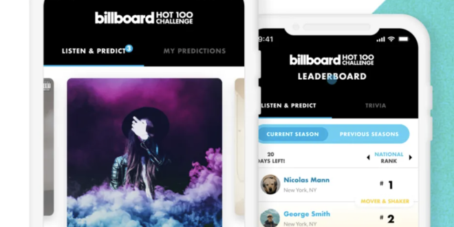 Billboard Announces New Mobile Game That Allows Fans to Predict The Hits, Players Can Win $25,000